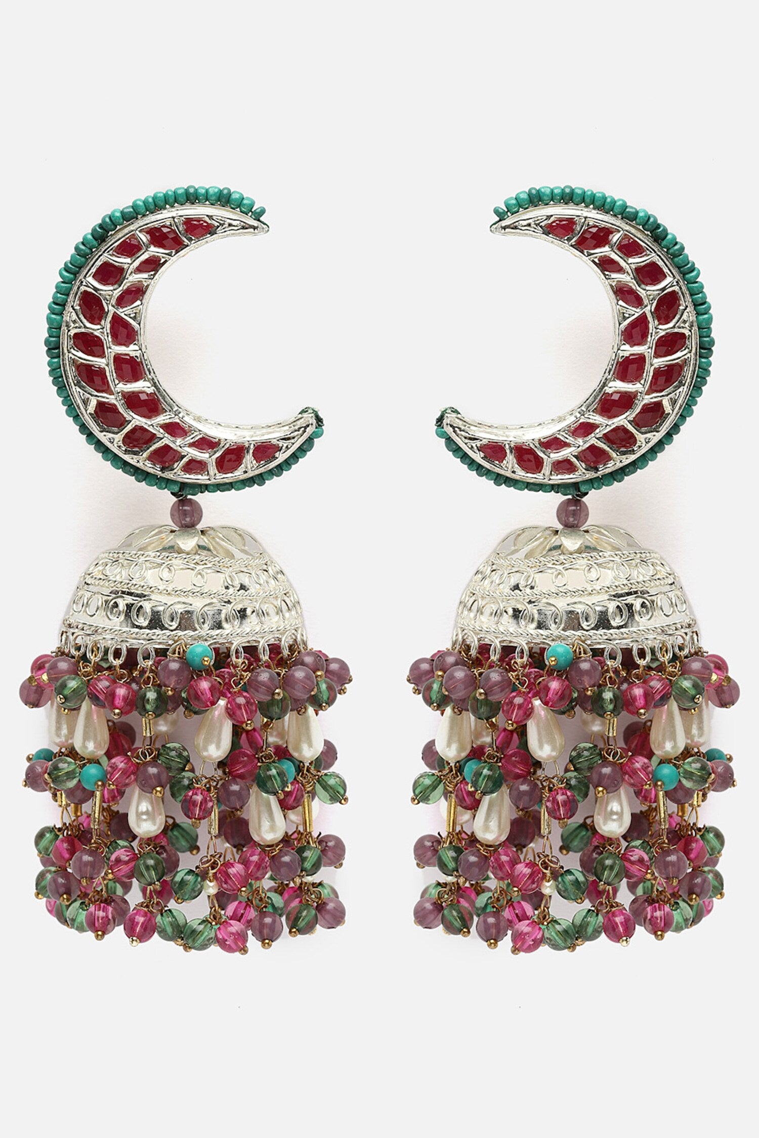 Half Crescent Carved Chandbalis 