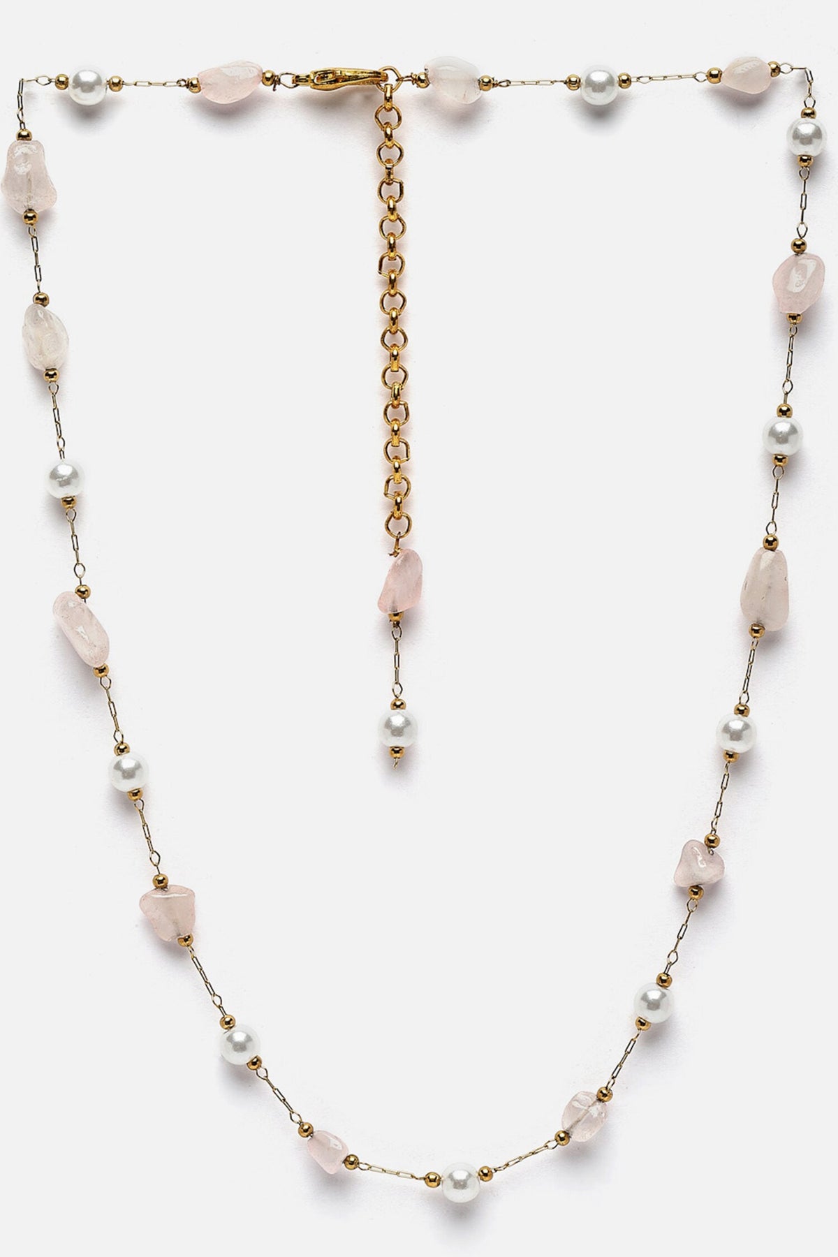 Pearl Embellished Necklace 