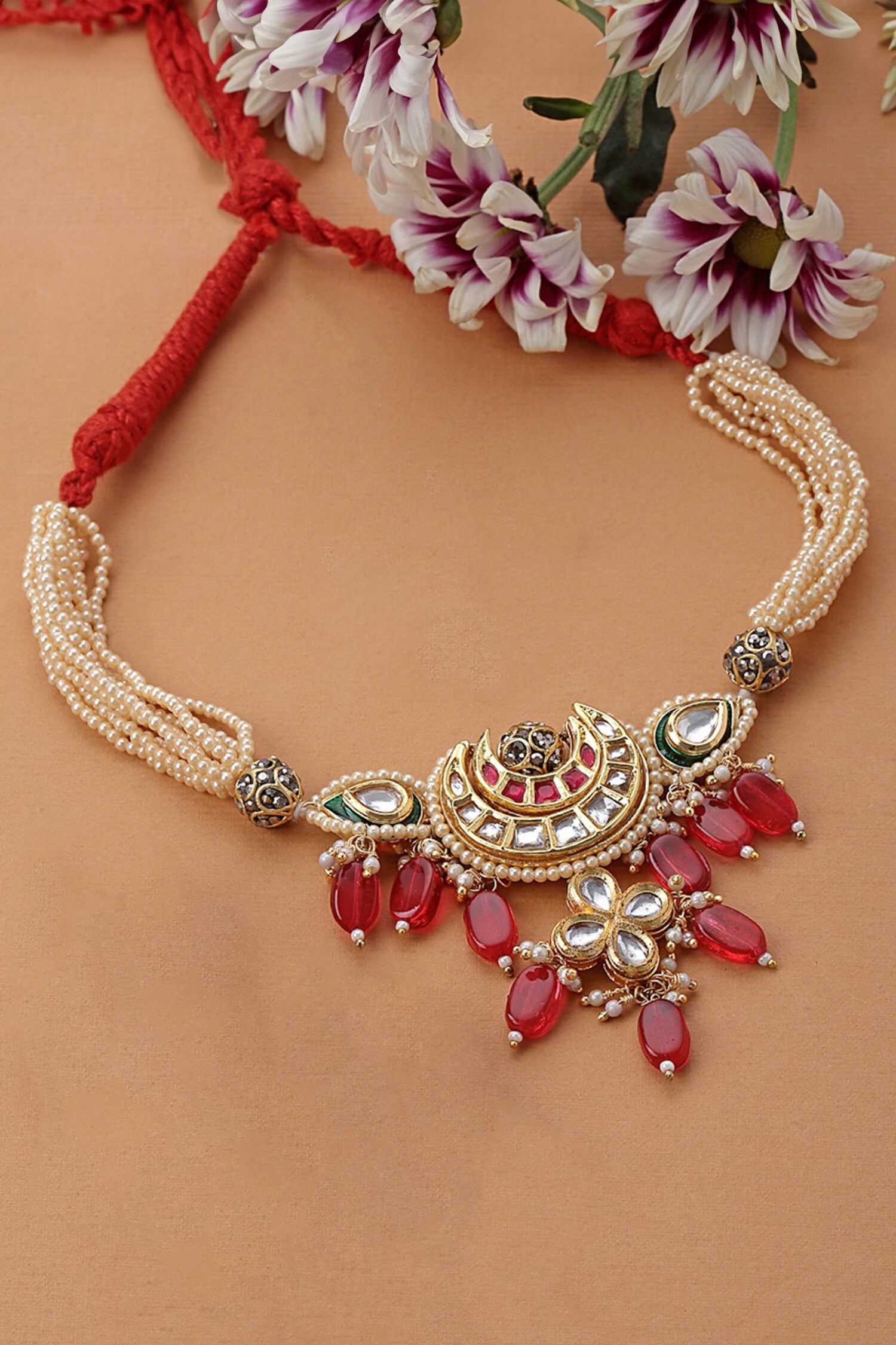 Chaand Embellished Choker 