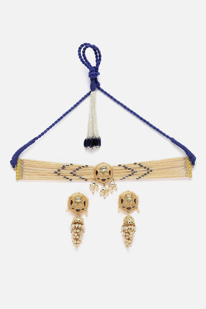 Meenakari Kundan Choker Set 