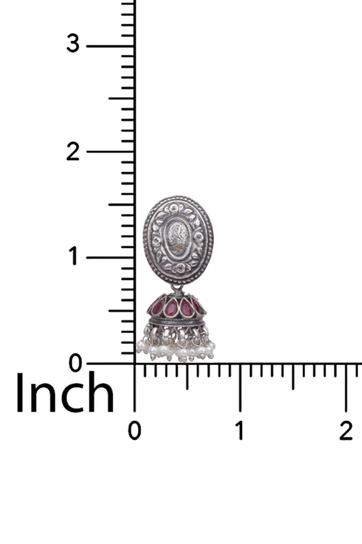 Tribal Oval Shaped Jhumkis 