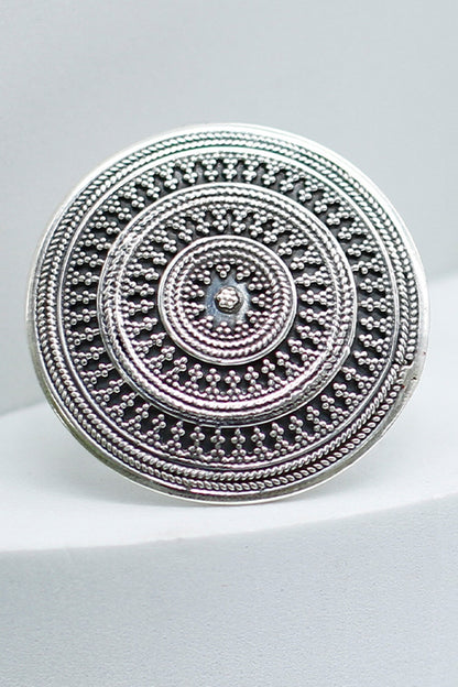 Carved Chakra Ring 