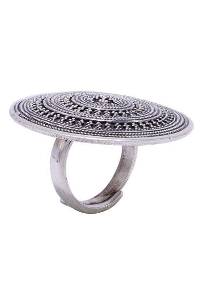Carved Chakra Ring 