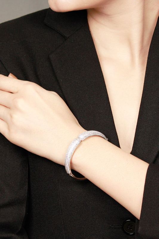 Zara CZ Stone Studded Bracelet 