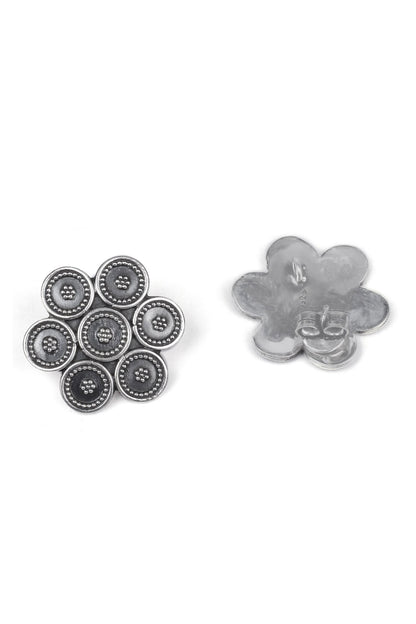 Shanaya Floral Carved Earrings 