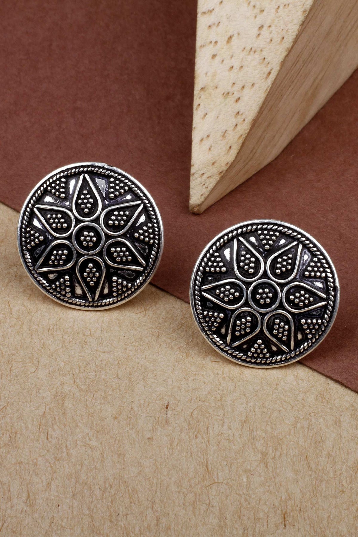 Marine Floral Earrings 