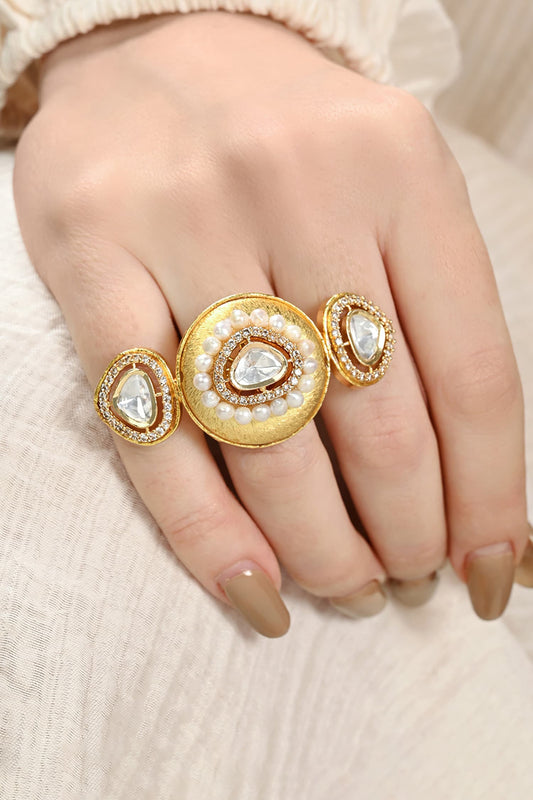 Ethereal Polki Ring 