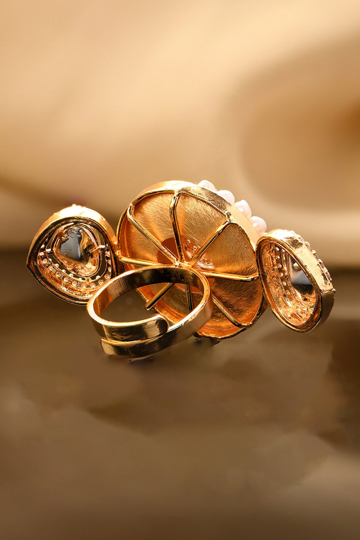 Ethereal Polki Ring 
