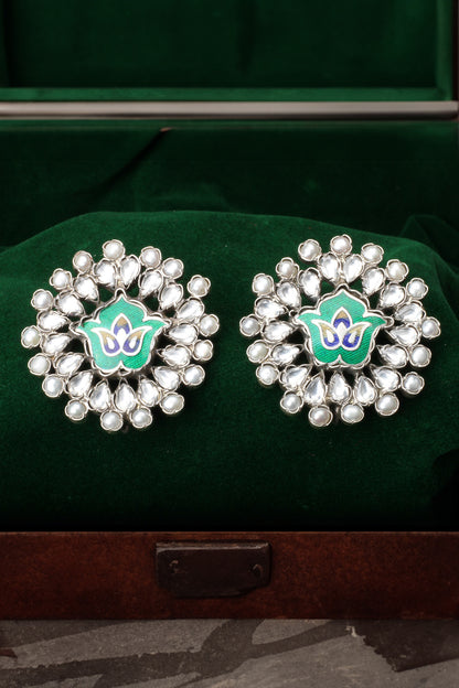 Zara Enamel Earrings 