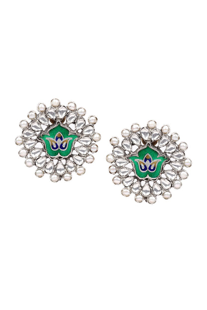 Zara Enamel Earrings 