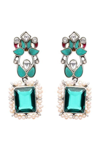 Lina Kundan Studded Earrings 