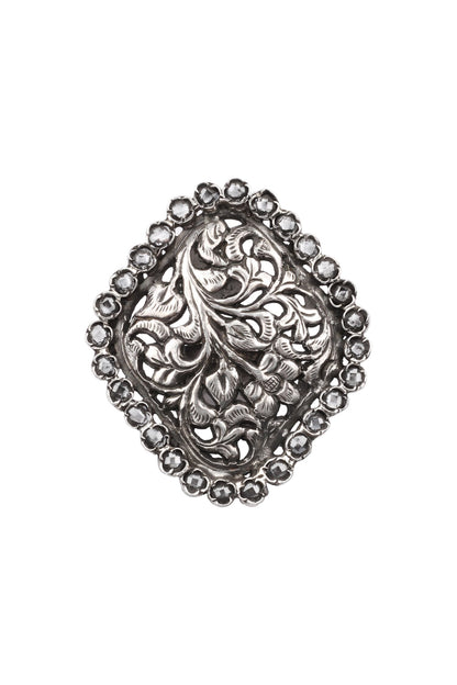 Ritisha Floral Carved Ring 