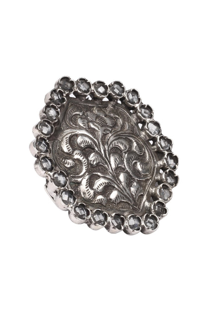 Stuti Hexagon Shaped Ring 