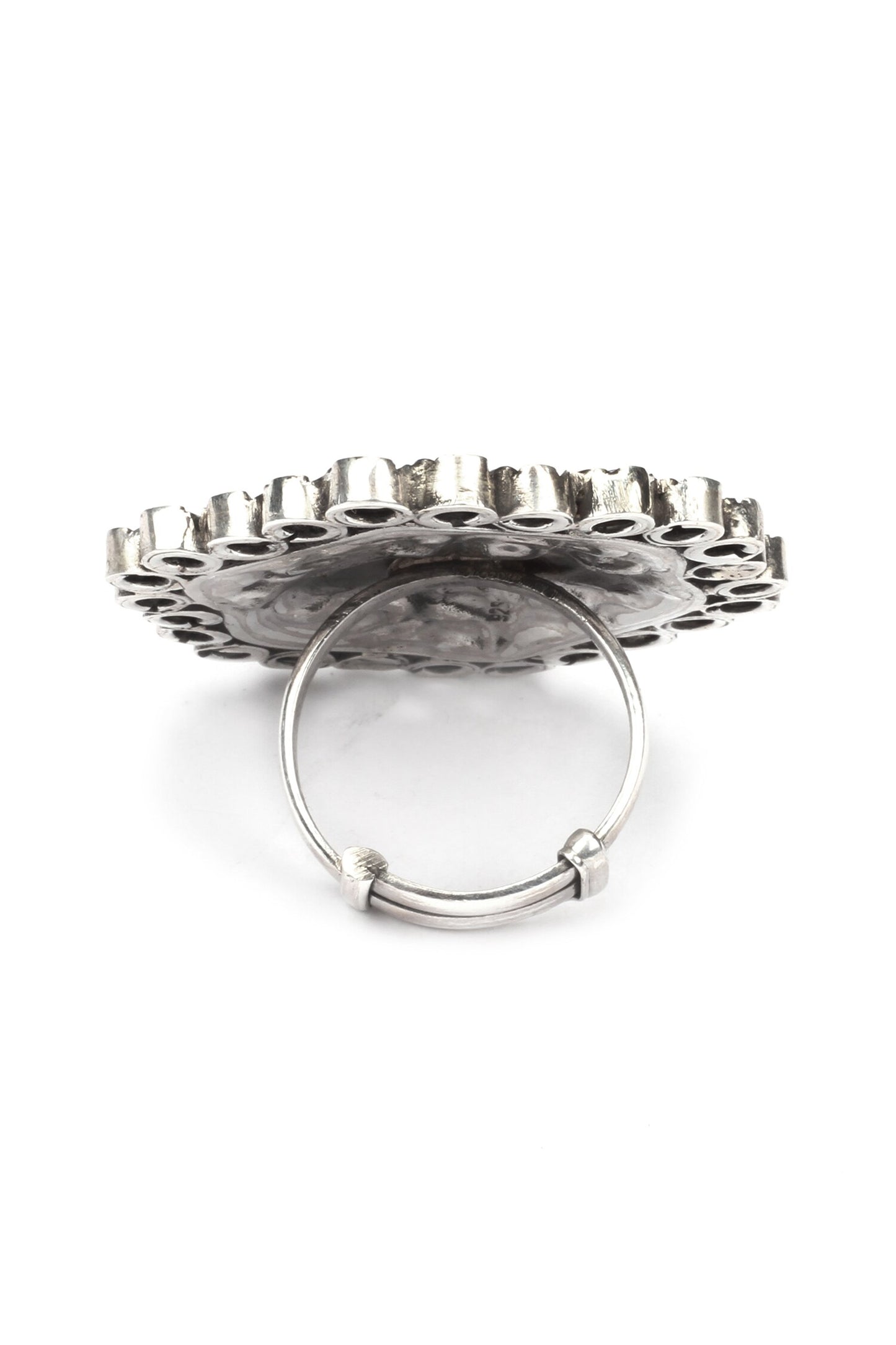 Stuti Hexagon Shaped Ring 