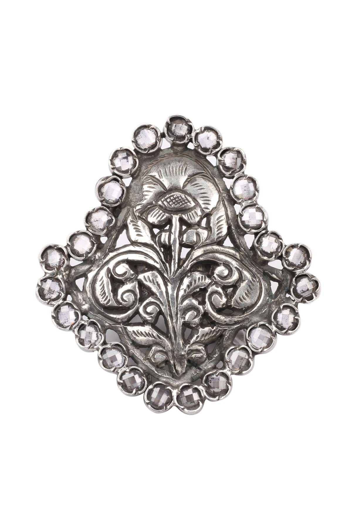 Louise Floral Carved Ring 