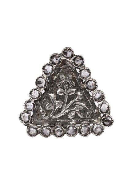 Triangle Engraved Ring 