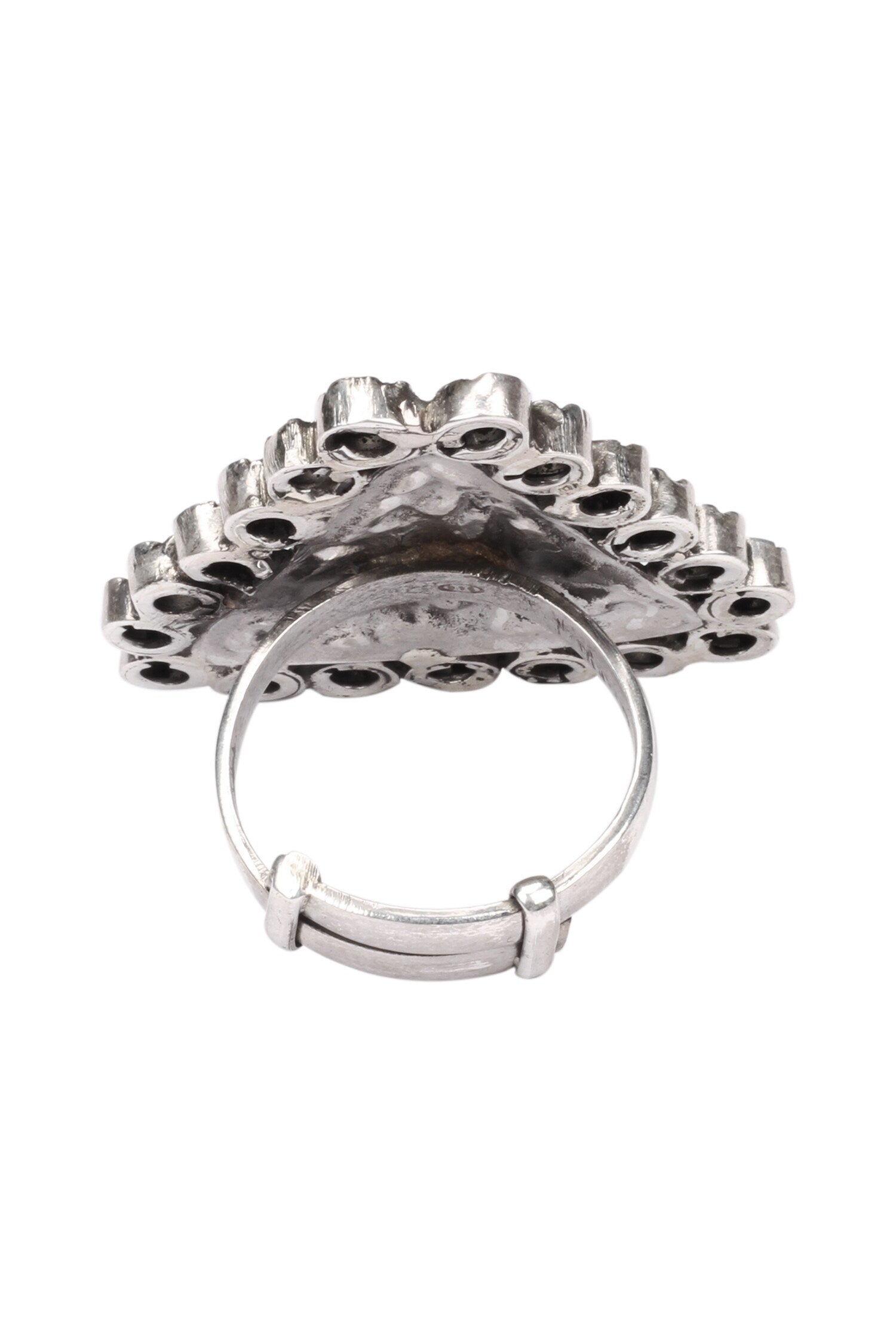 Triangle Engraved Ring 