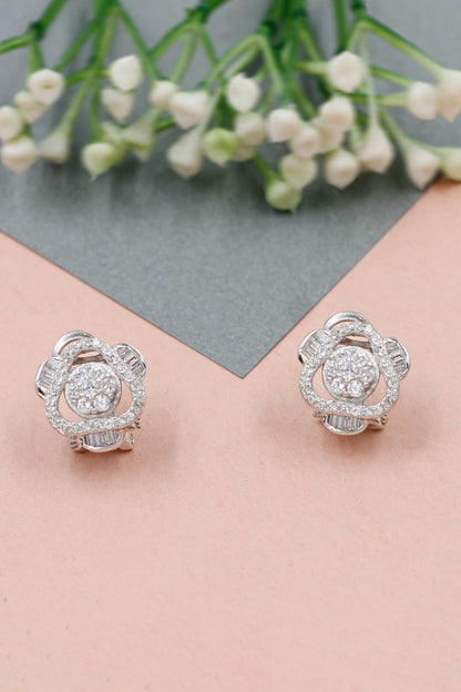 Moonlit Sonata Embellished Stud Earrings 