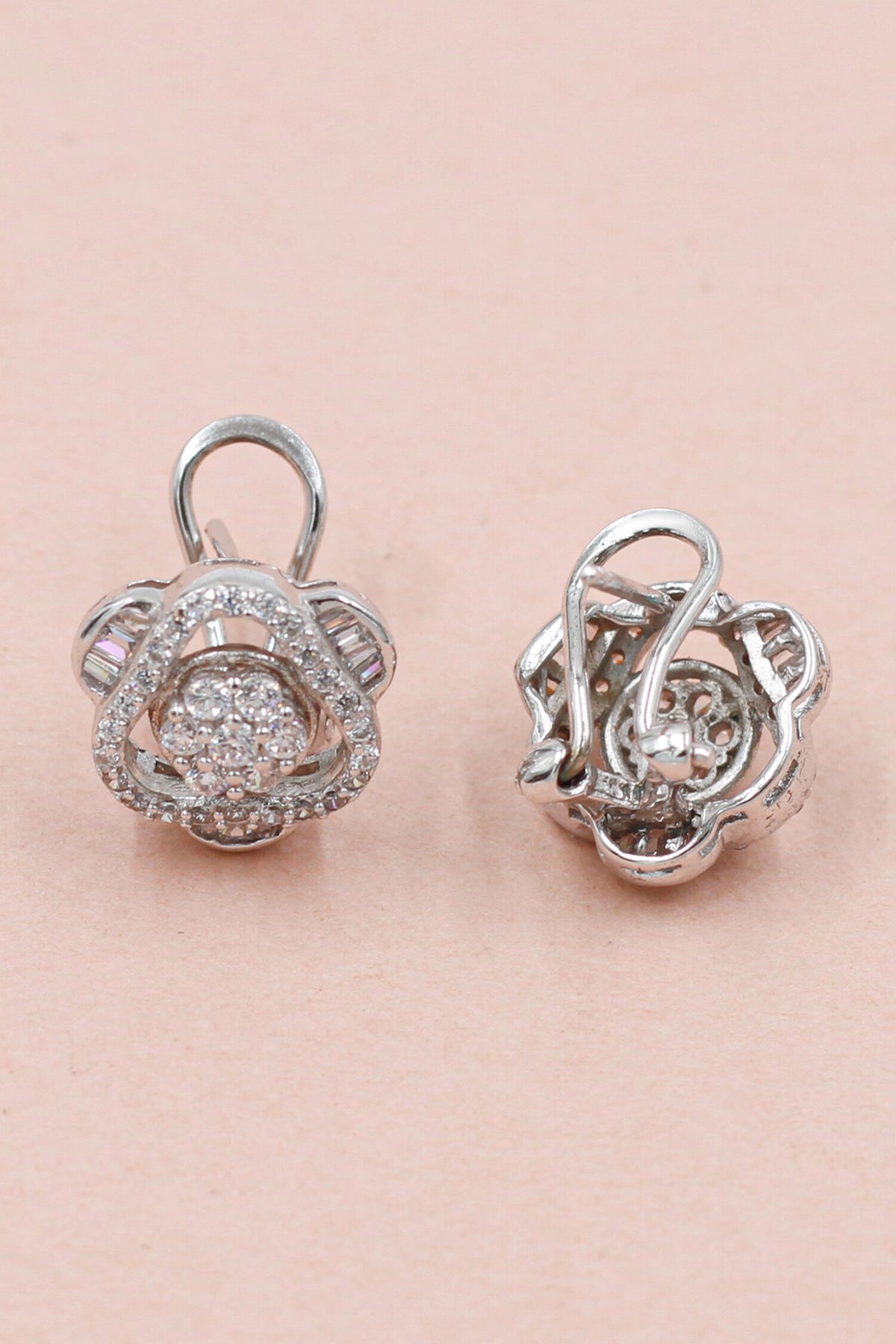 Moonlit Sonata Embellished Stud Earrings 
