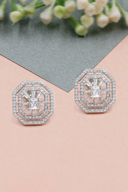 Enchanting Orbit Embellished Stud Earrings 