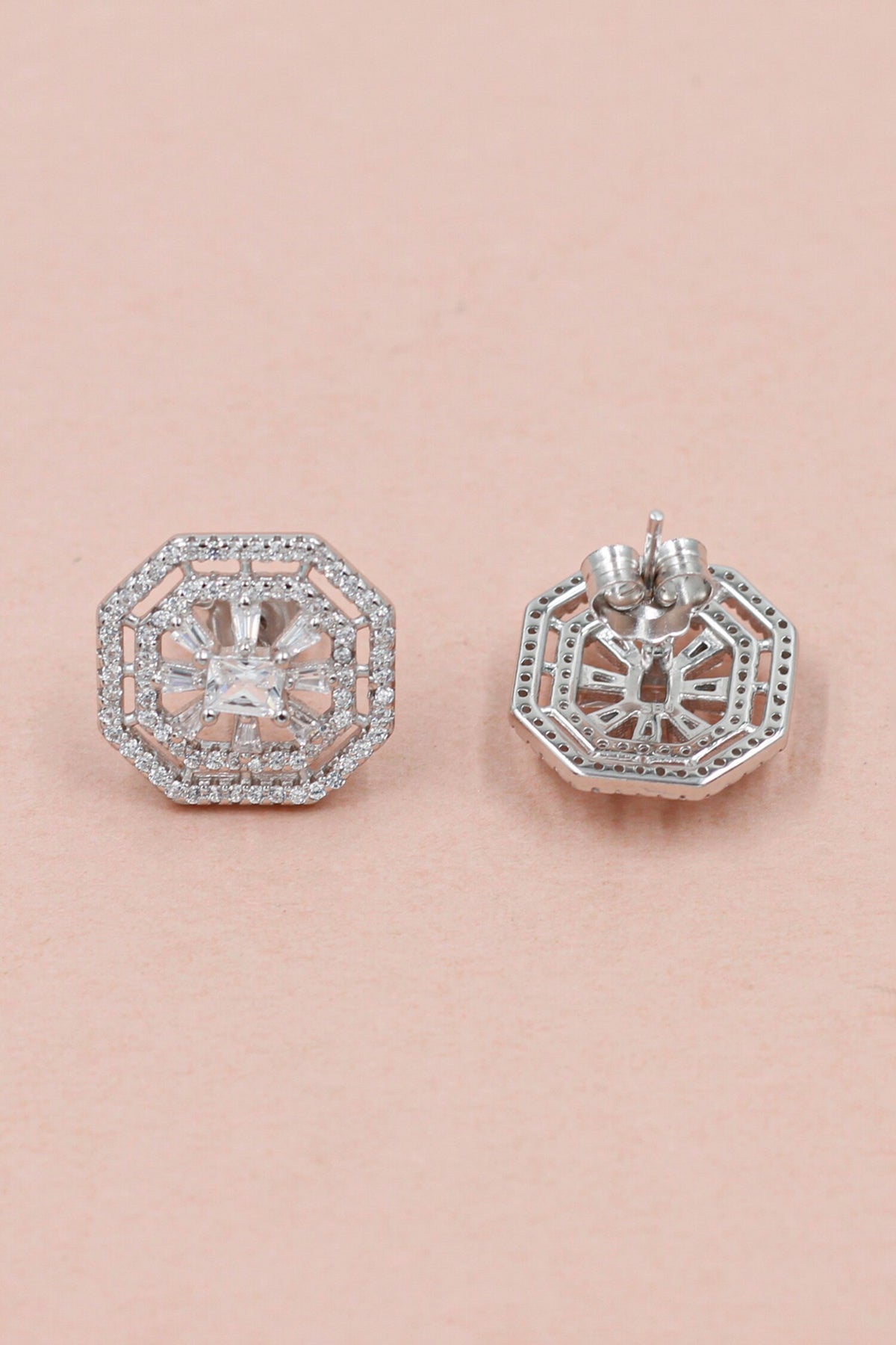 Enchanting Orbit Embellished Stud Earrings 
