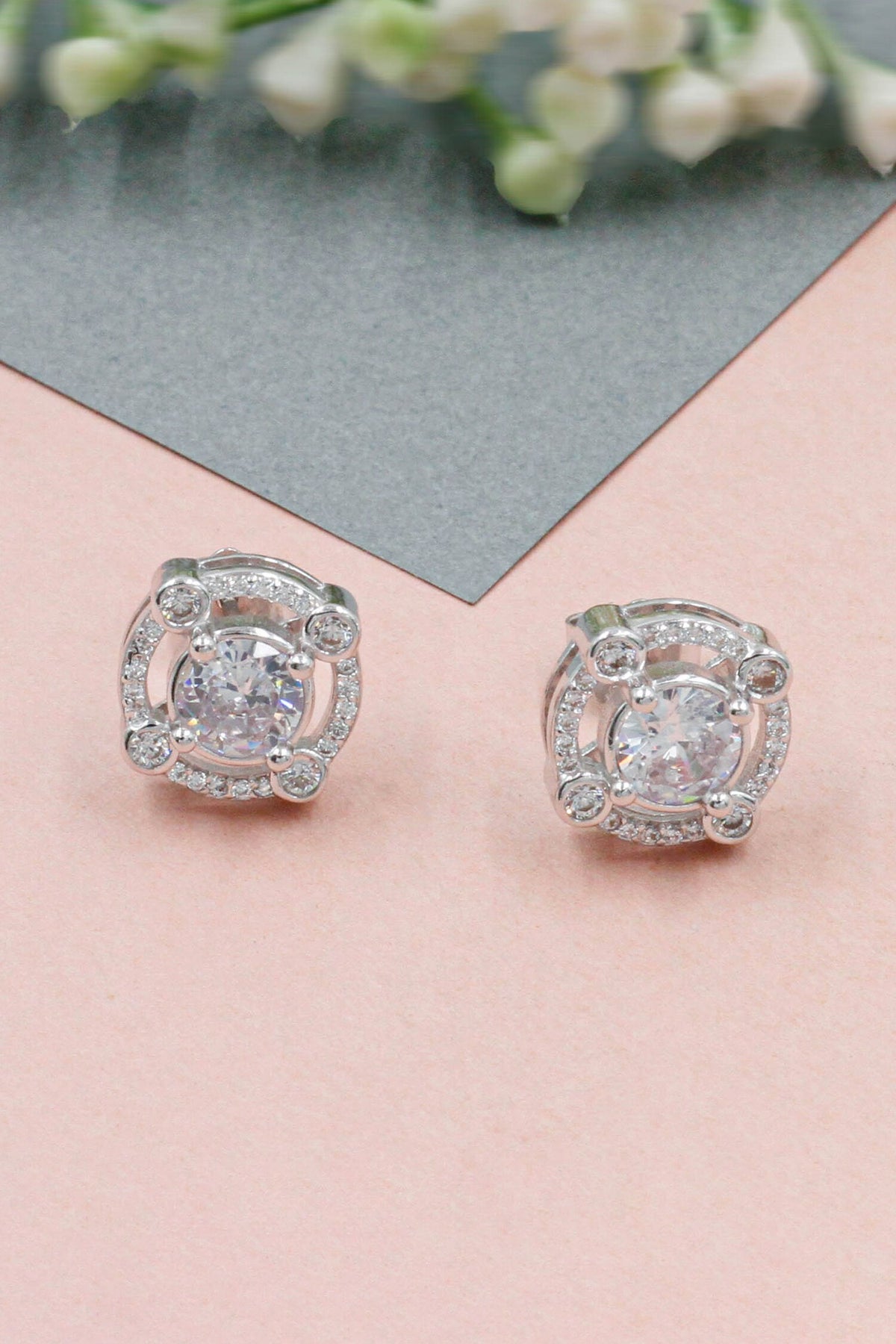 Dreamy Whisper Embellished Earrings 
