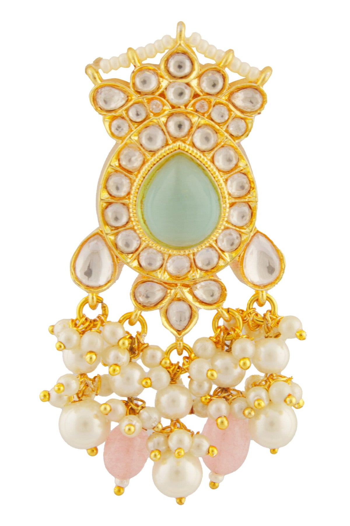 Vine Kundan Embellished Choker Jewellery Set 