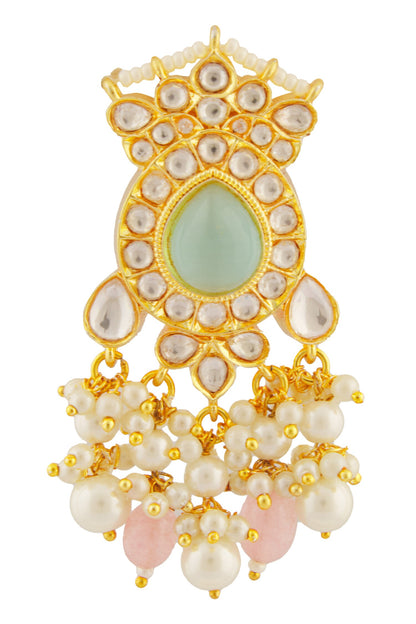 Vine Kundan Embellished Choker Jewellery Set 