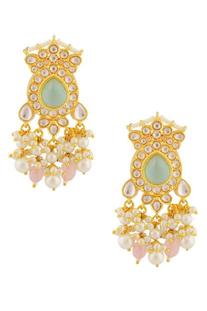 Vine Kundan Embellished Choker Jewellery Set 