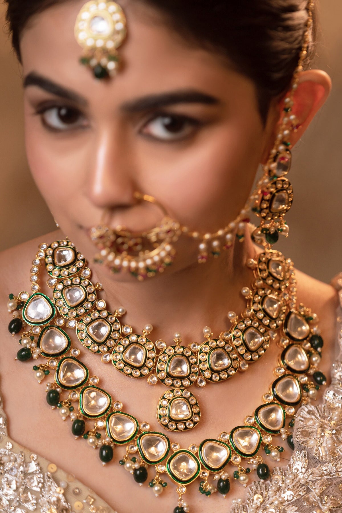 Mastani Double Layered Jewellery Set 