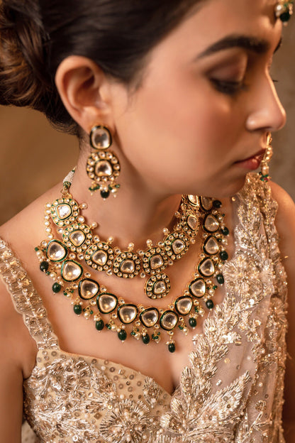 Mastani Double Layered Jewellery Set 