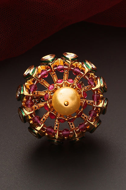 Embellished Handmade Ring 