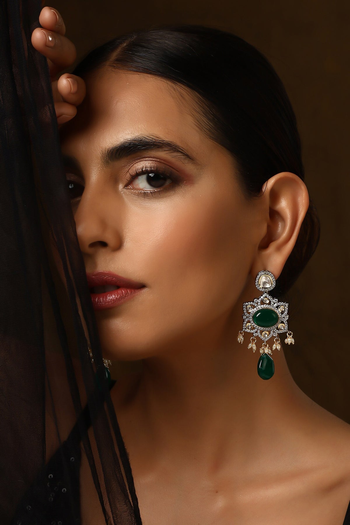 Polki Dangler Earrings 