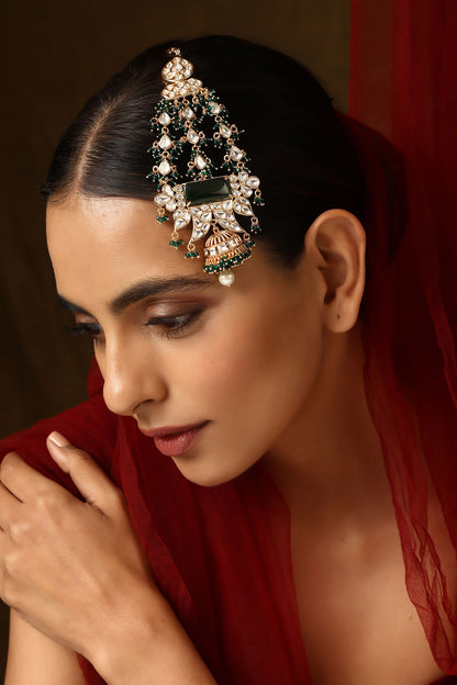 Floral Cutwork Polki Embellished Passa 