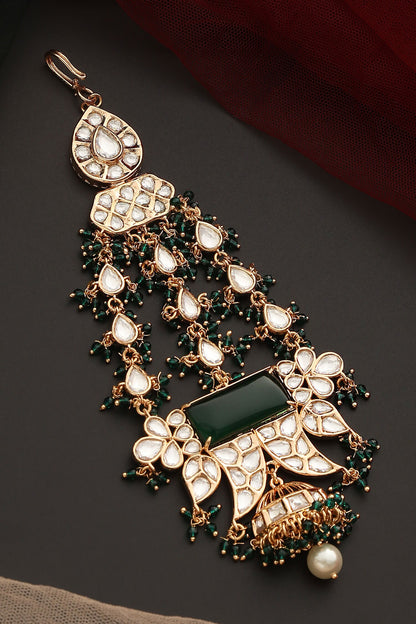 Floral Cutwork Polki Embellished Passa 