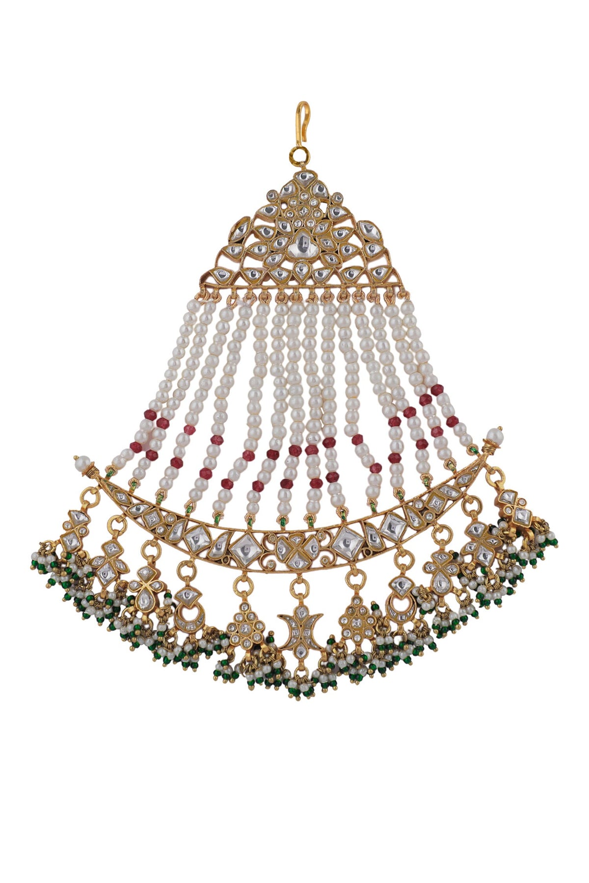Meenakari Embellished Passa 