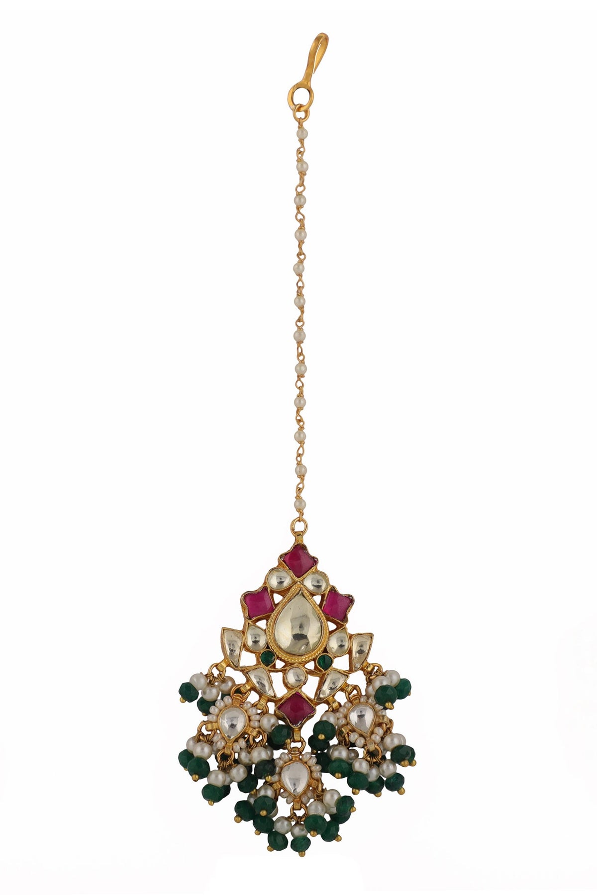 Jadtar Embellished Maangtikka 