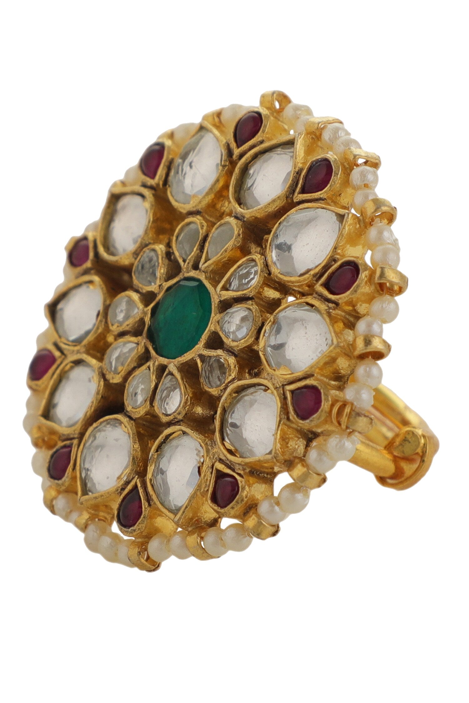 Flower Embellished Ring 