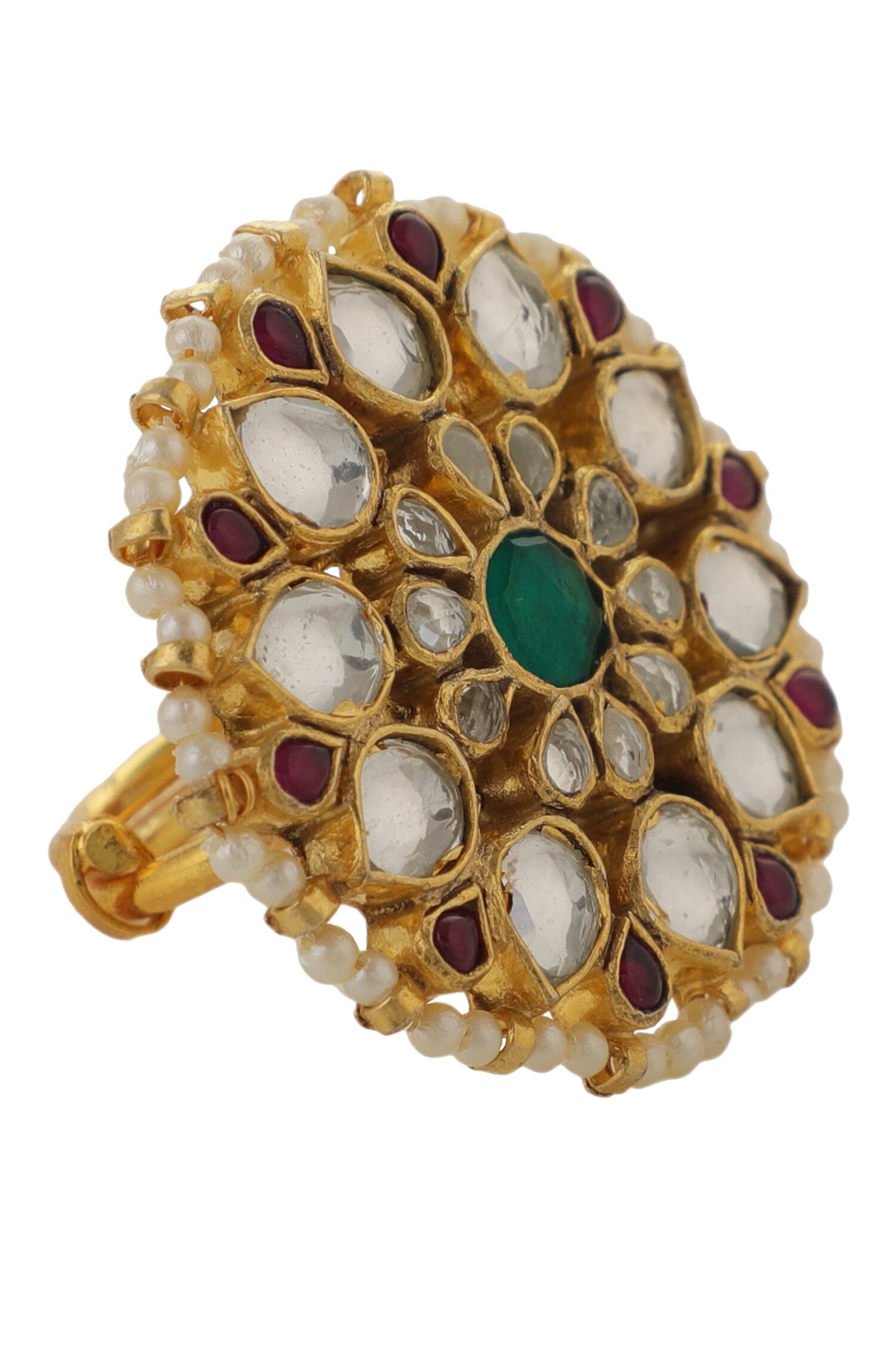 Flower Embellished Ring 