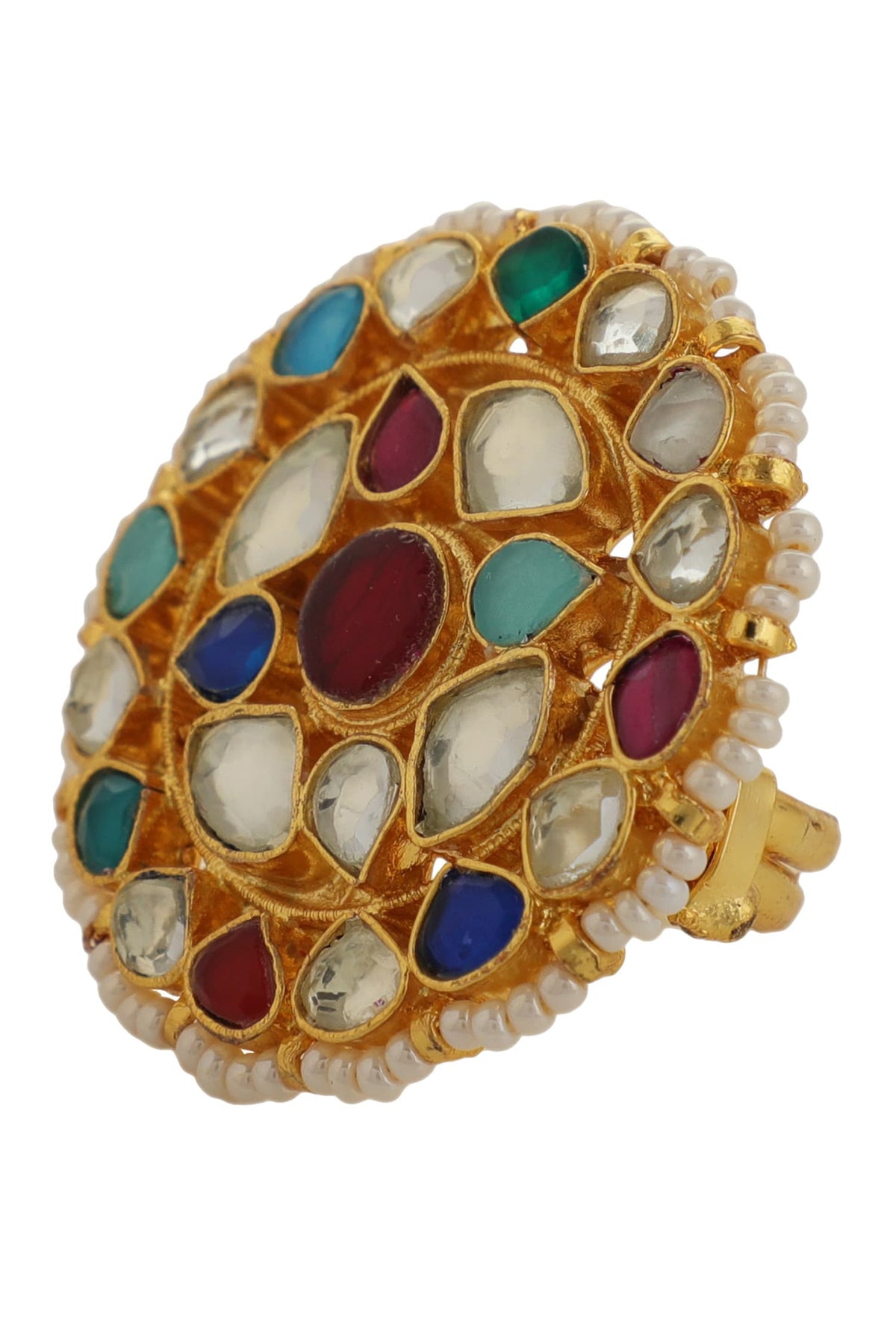 Floral Embellished Ring 
