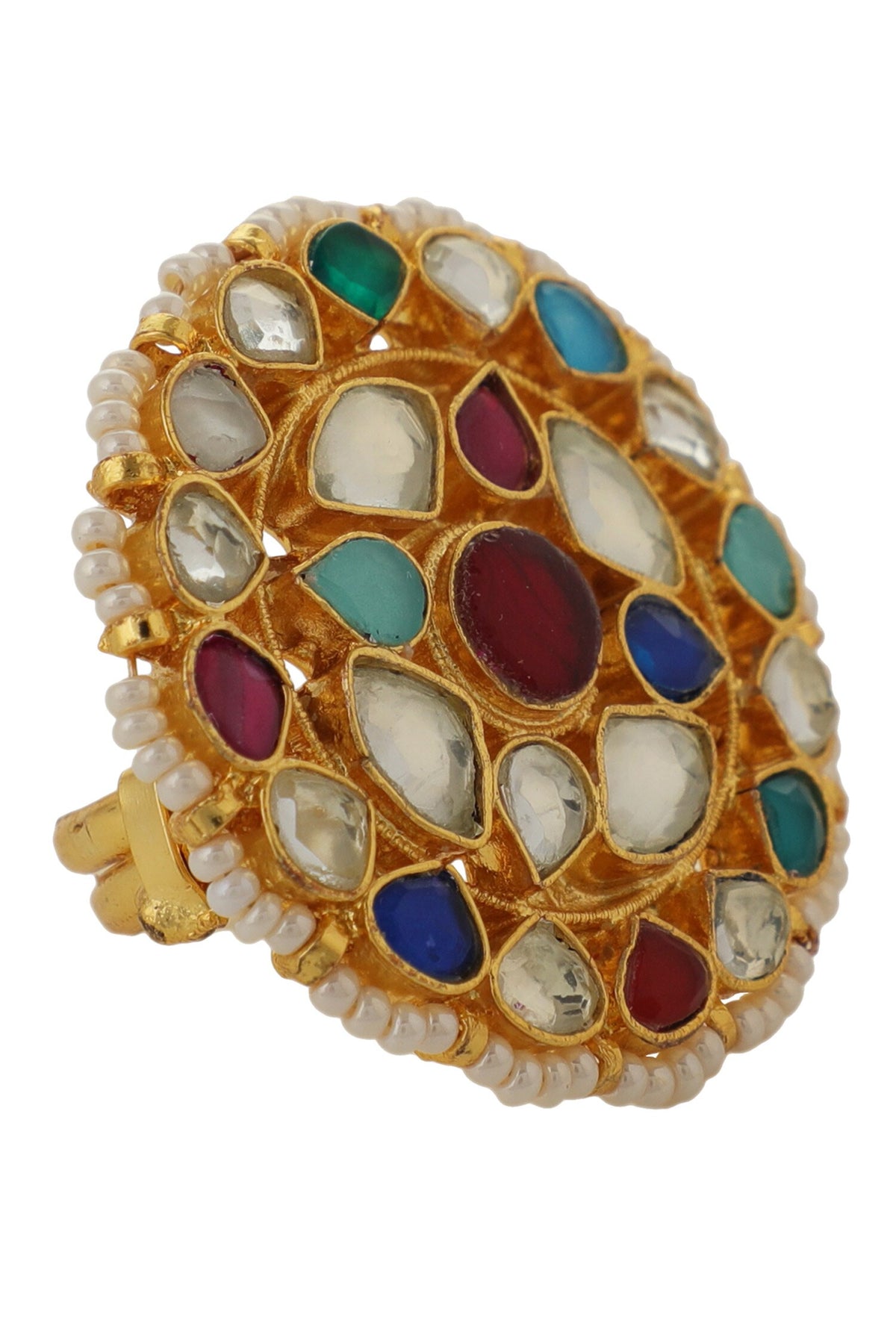 Floral Embellished Ring 