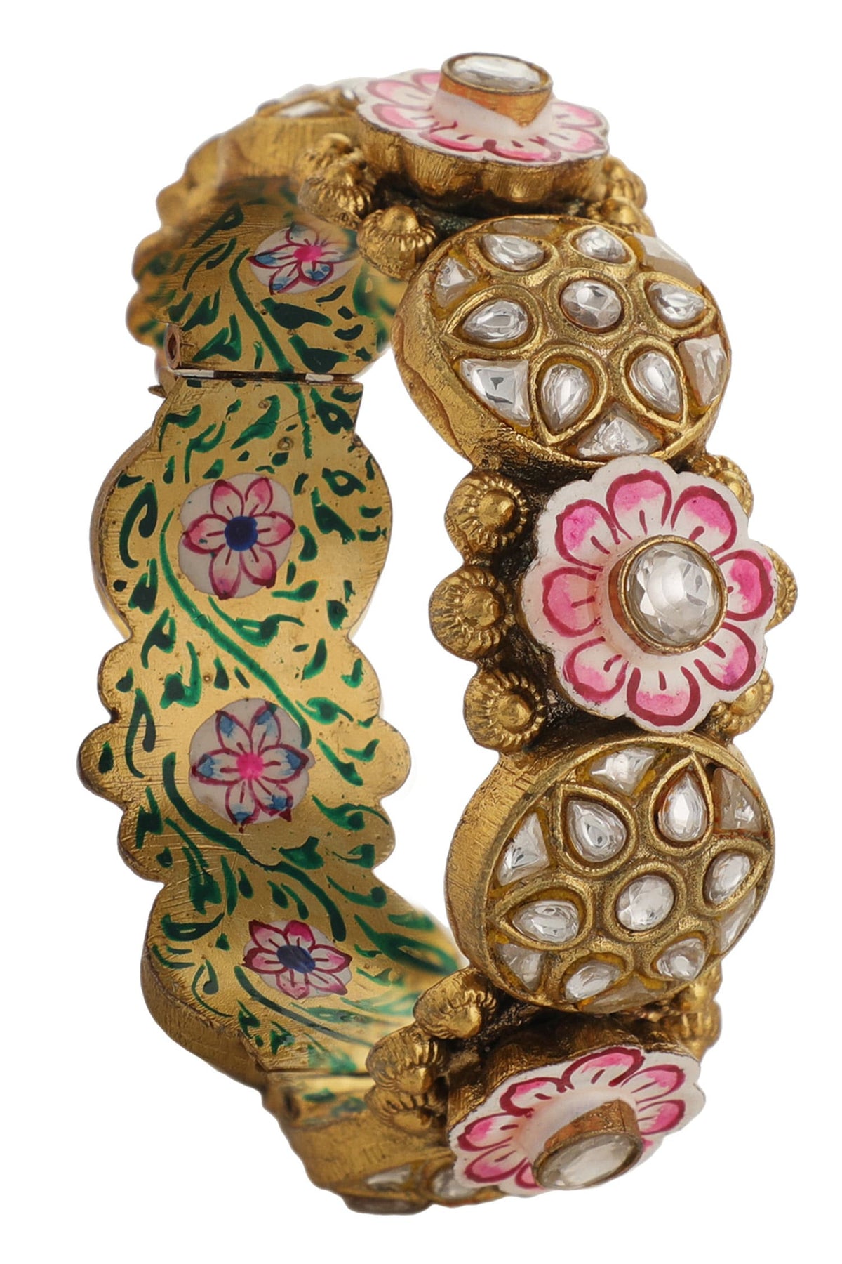 Floral Meenakari Bangle 