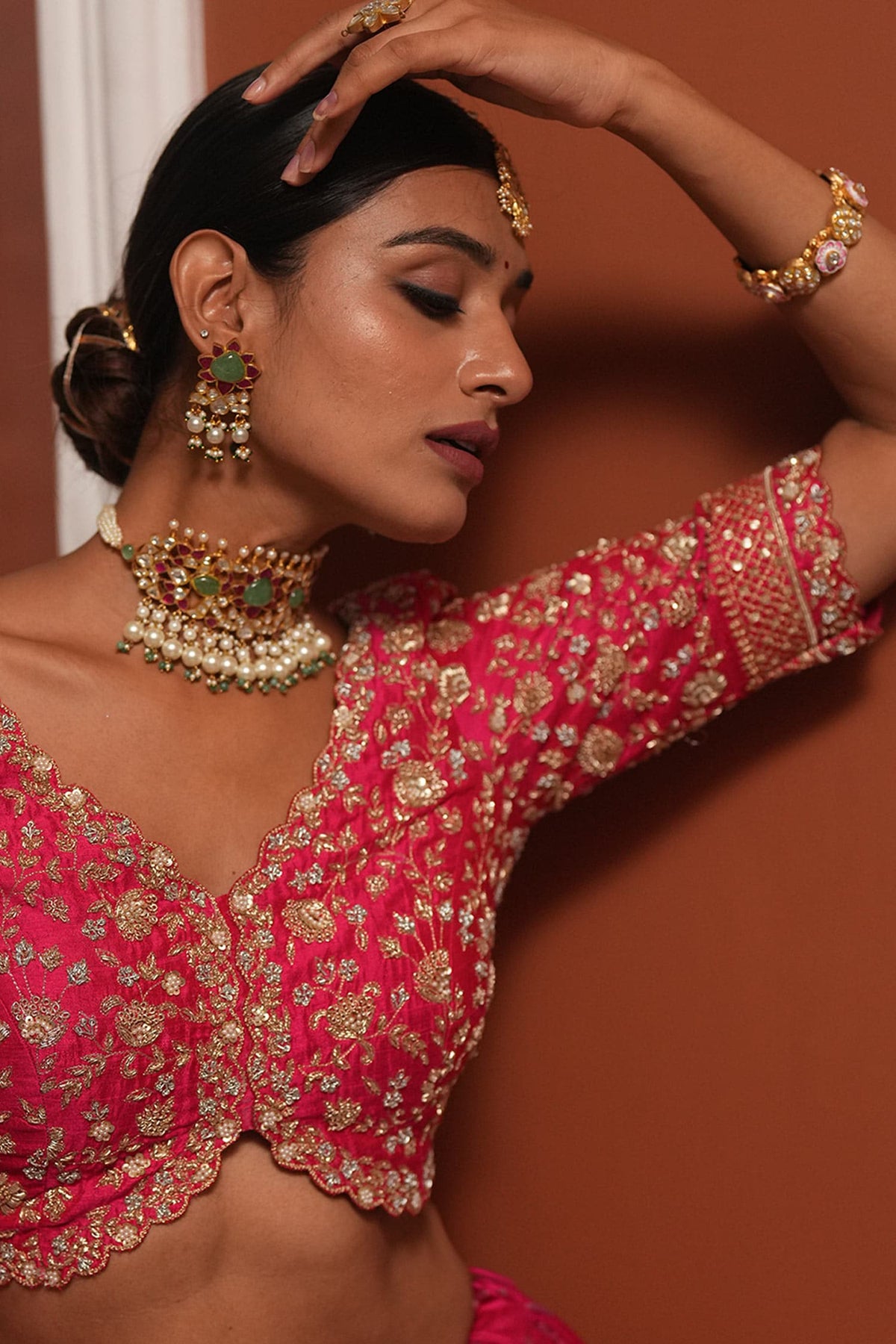Floral Meenakari Bangle 