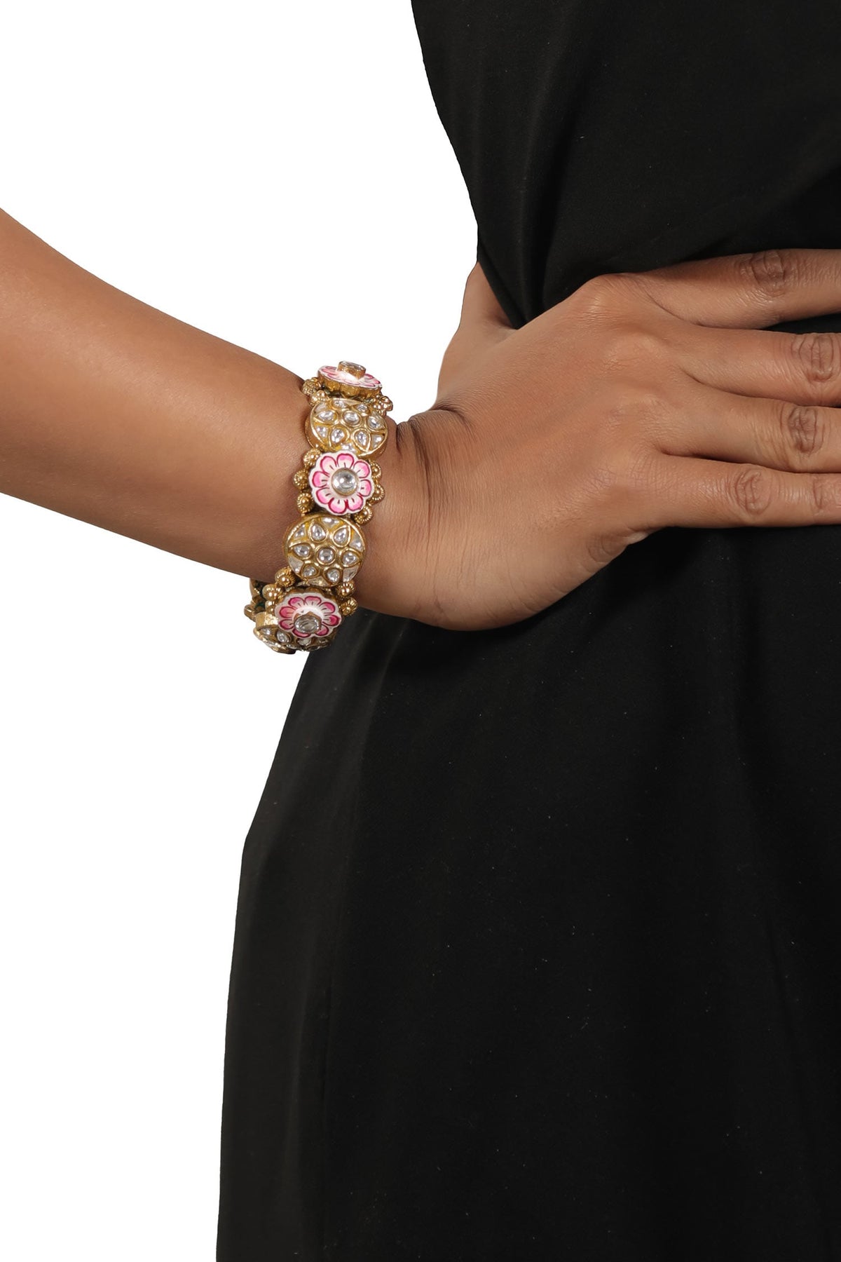 Floral Meenakari Bangle 