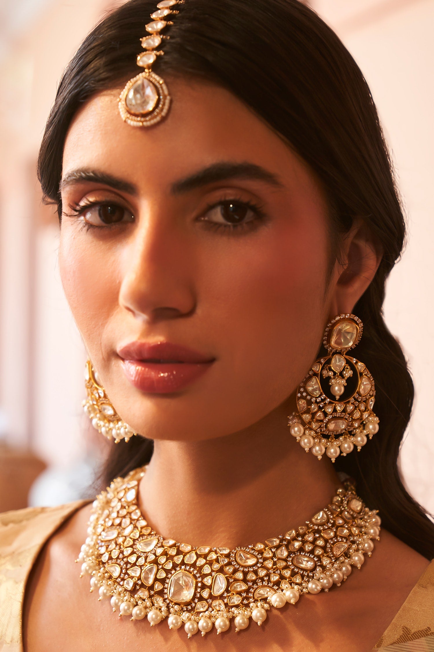 Yadavi Moissanite Necklace Set 