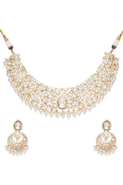 Yadavi Moissanite Necklace Set 