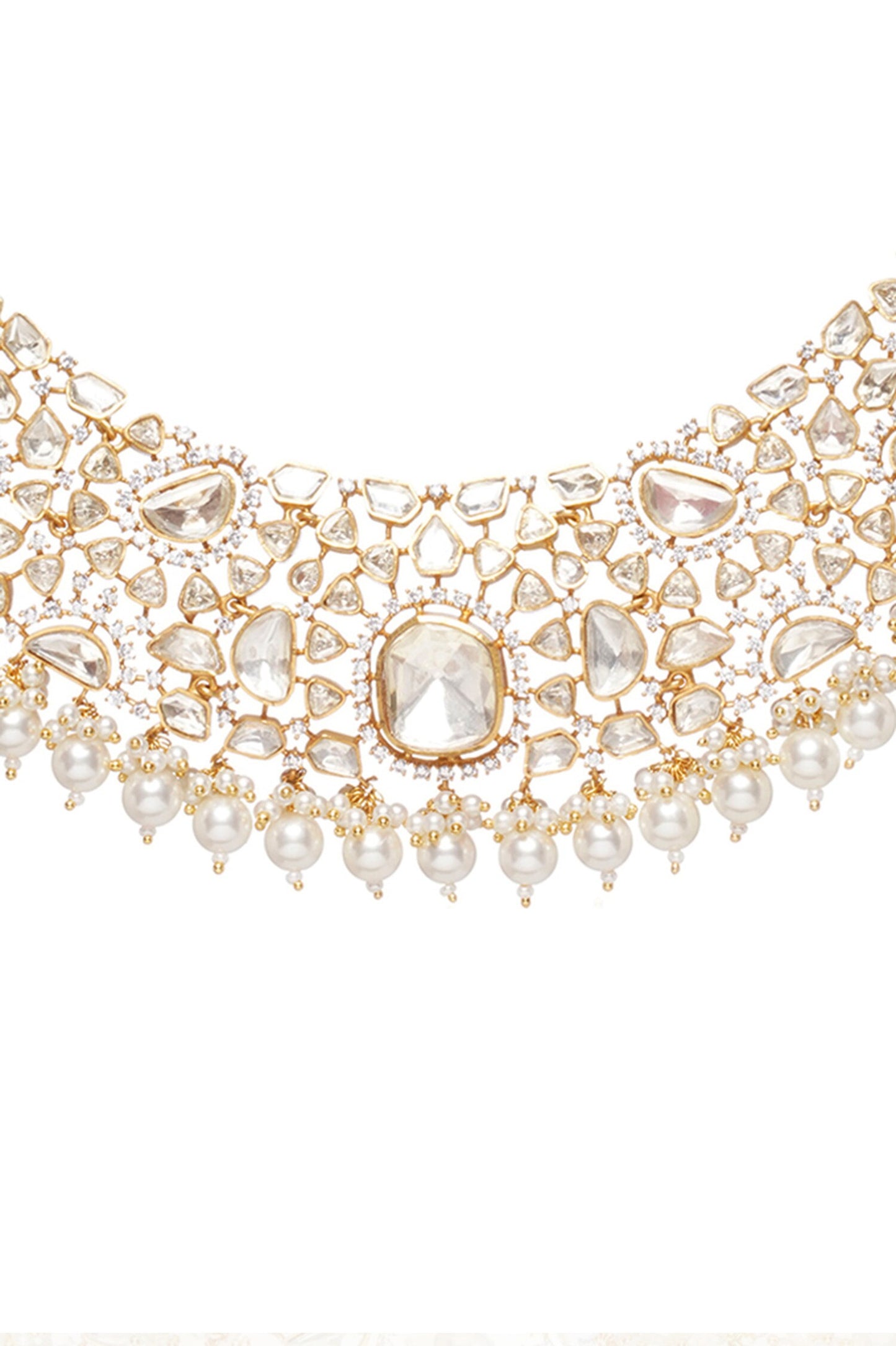 Yadavi Moissanite Necklace Set 