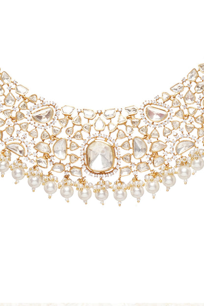Yadavi Moissanite Necklace Set 