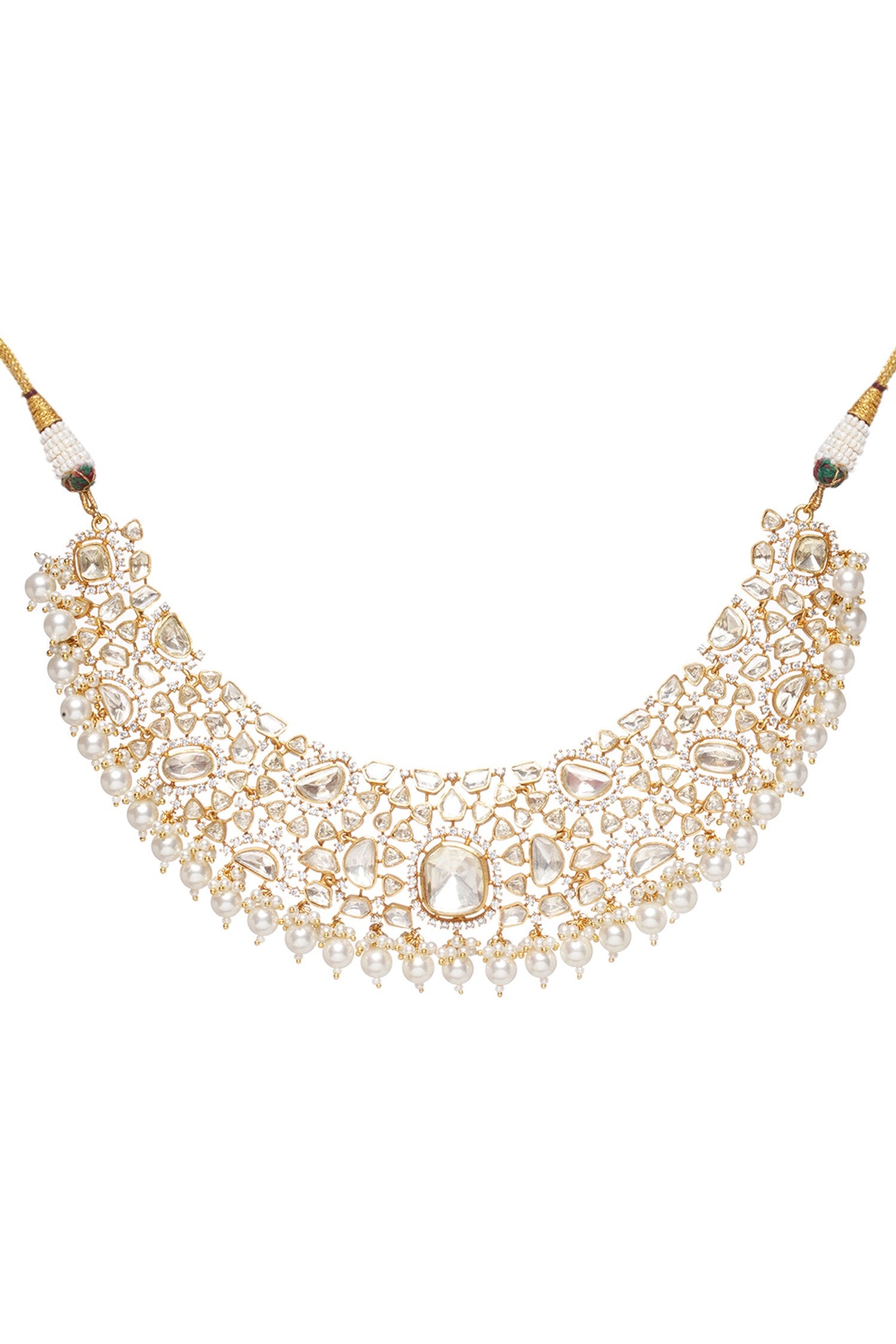 Yadavi Moissanite Necklace Set 