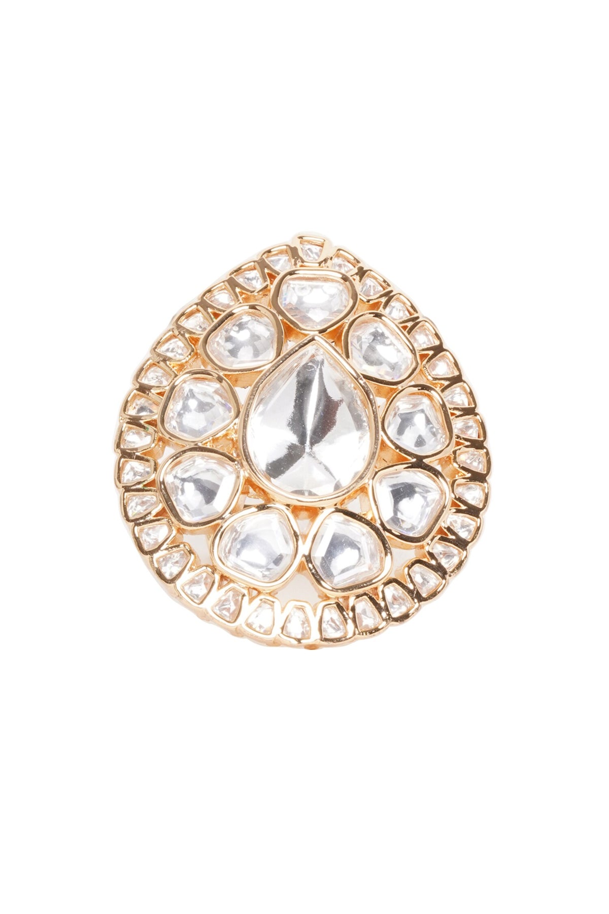 Sinhayana Kundan Ring 